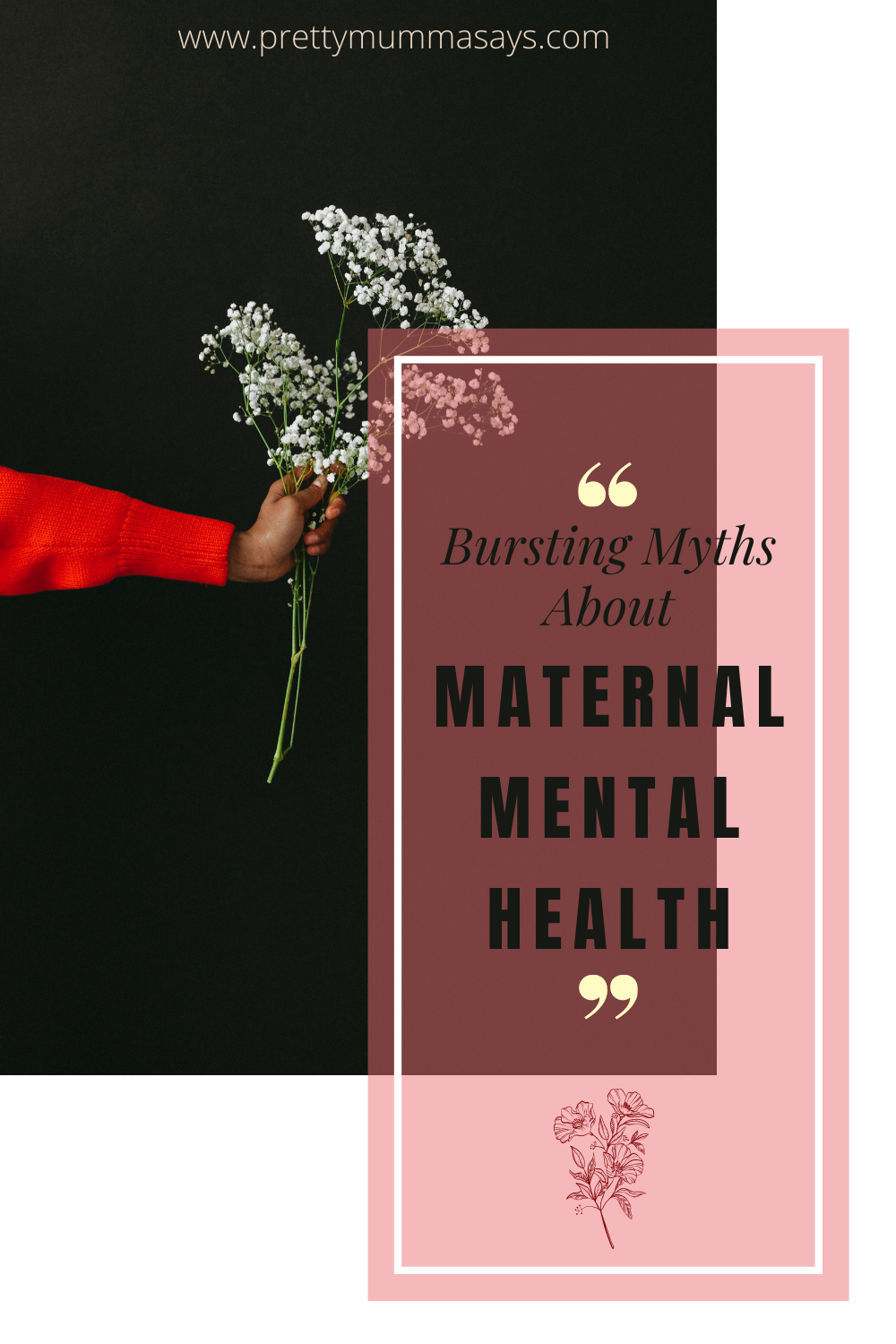 Maternal Mental Health-Bursting The Myths-Part 1-Pretty Mumma Says